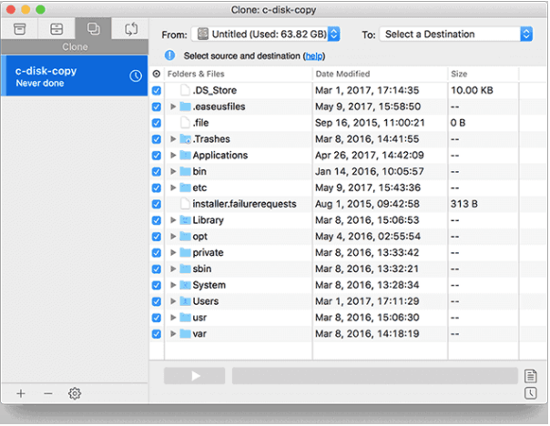 EaseUS Todo Backup For Mac