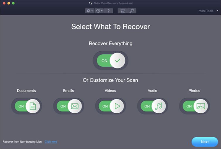 Stellar Data Recovery Professional