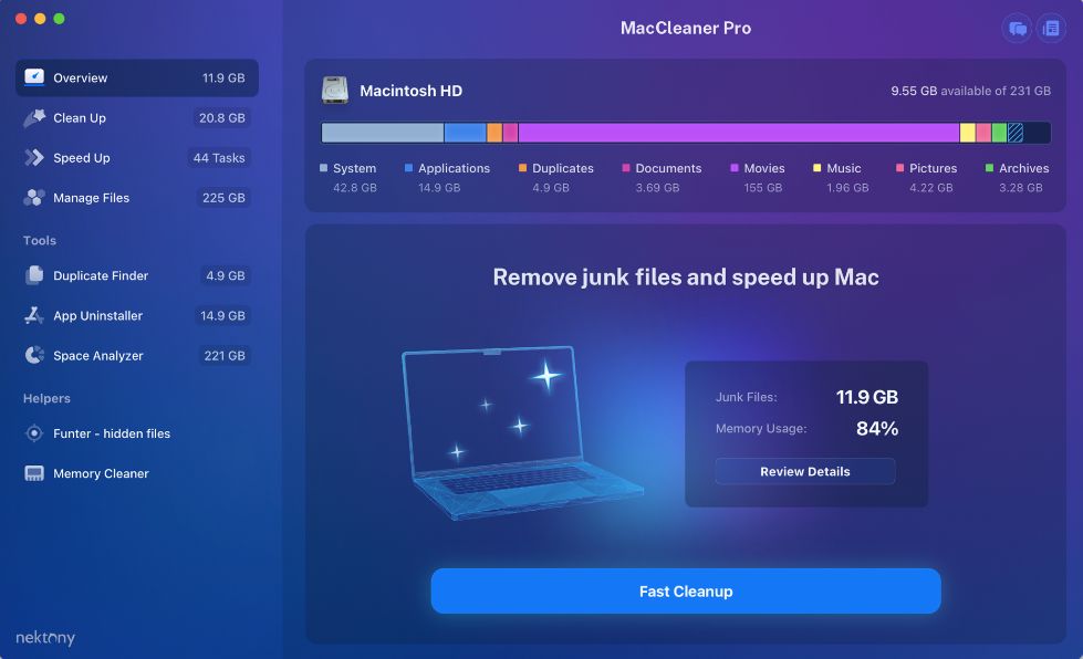 MacCleaner Pro